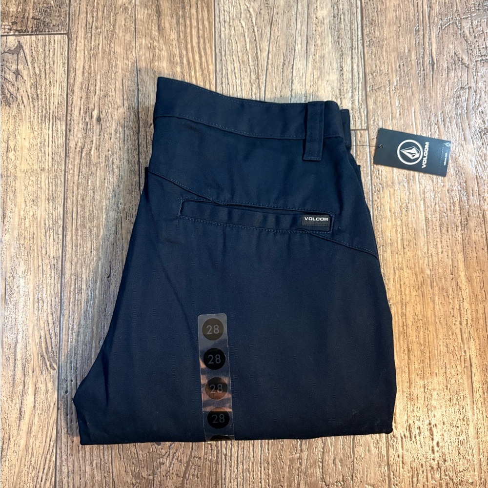 Volcom Men's Dark Navy Chinos